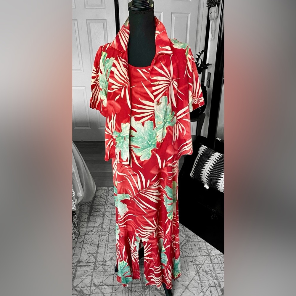 Vintage Nino Wong 2 Piece Dress Sz Small